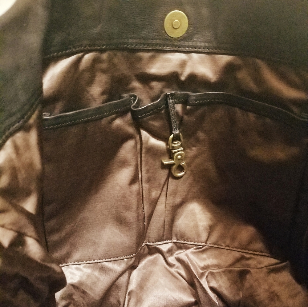 Flash Sale 2hrs!!! Kooba Montana Black Leather Studded Bag / Tote - Picture 4 of 6